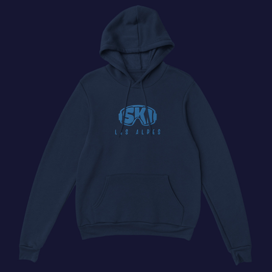 Les Alpes Hoodie - Navy